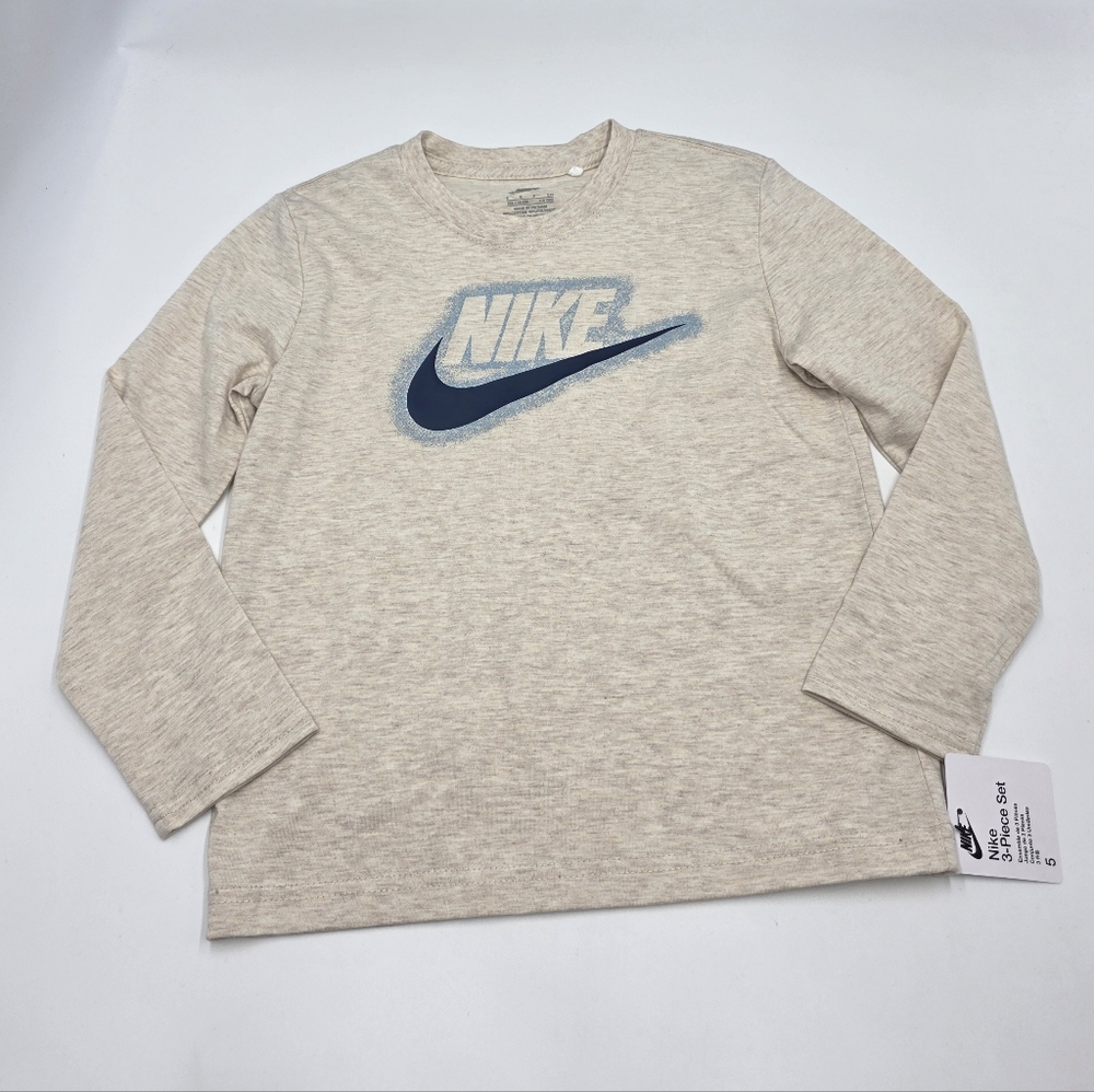 NEW Nike boys' 3-piece winter set with vest size 5 - Picture 6 of 8